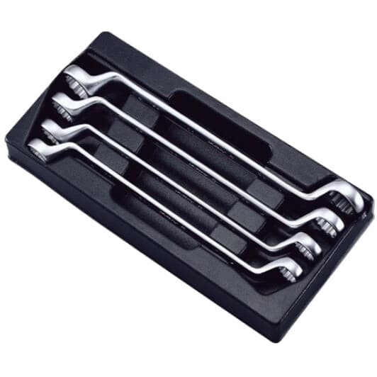 Набор ключей накидных Hans TT-7 21x23-27x32 мм 4 шт