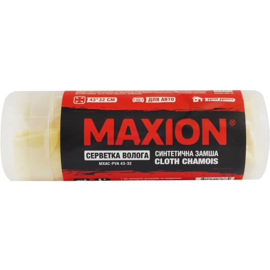 Салфетка Maxion MXAC-PVA43-32 искусственная замша 43х32 см