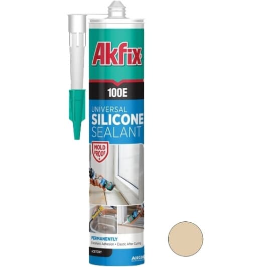 Akfix 100Е герметик бежевый (325 г)