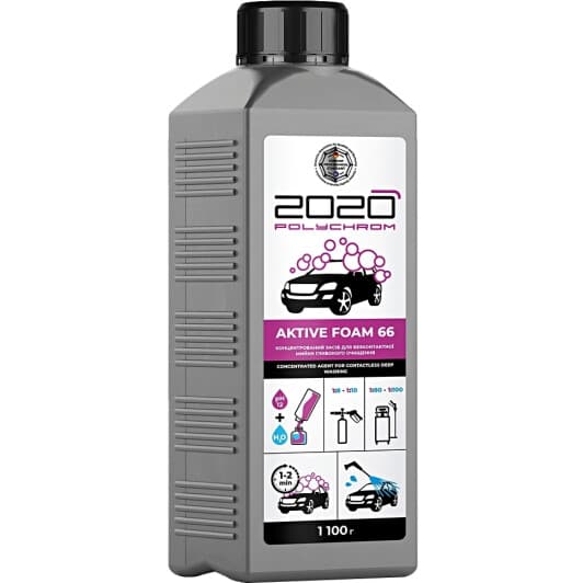 Концентрат автошампуня Polychrom 2020 Active Foam 66 (1,1 л)