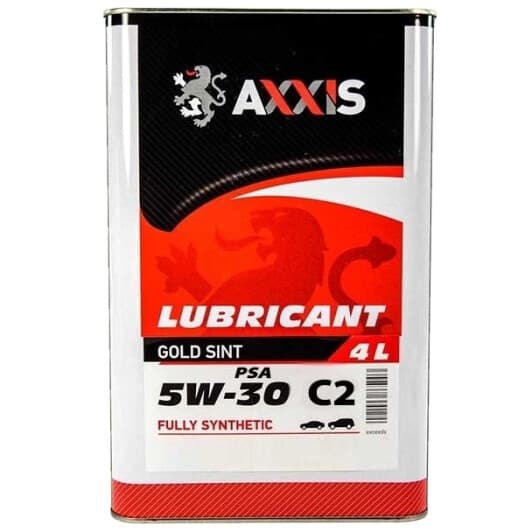 Axxis Gold Sint PSA 5W-30 (4 л) моторное масло