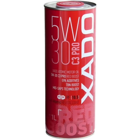 Xado Atomic Oil C3 Pro RED BOOST 5W-30 (1 л) моторна олива