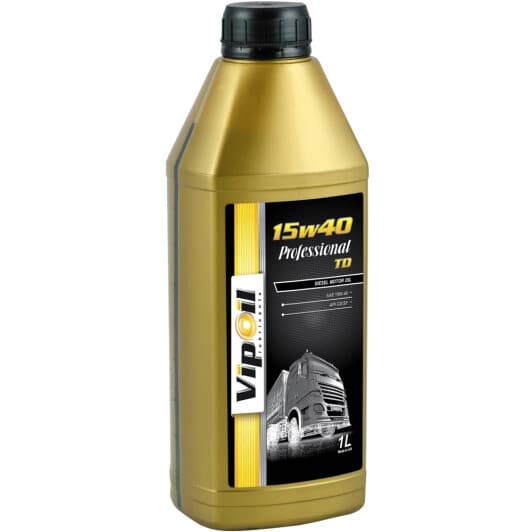VIPOIL Professional TD 15W-40 (1 л) моторное масло