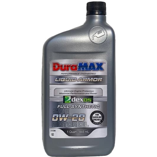 DuraMAX Dexos1 Gen 2 Full Synthetic 0W-20 моторное масло