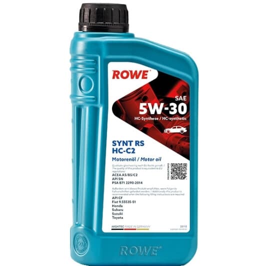 Rowe Synt RS HC-C2 5W-30 (1 л) моторное масло
