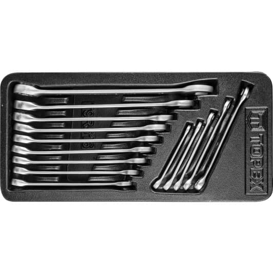 Набір ключів ріжково-накидних Topex 79r516 6-24 мм 14 шт