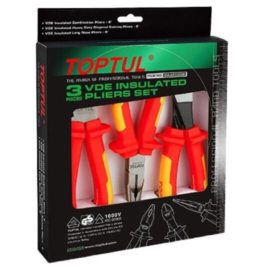 Набор инструментов Toptul GAAE0308 3 ед.