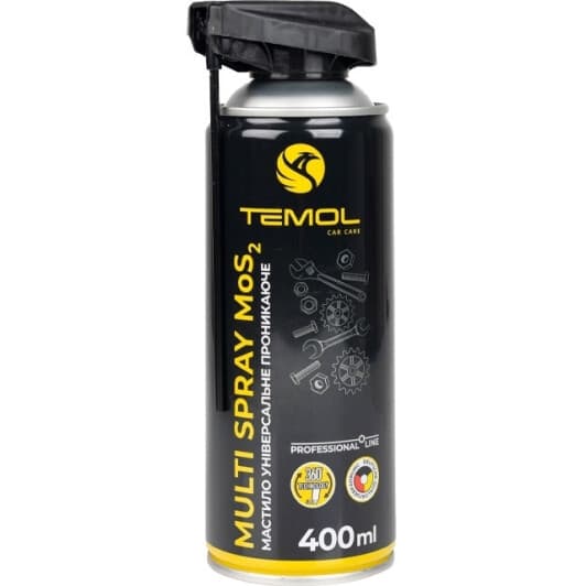 Смазка TEMOL Multi Spray MoS2 Professional Line универсальная
