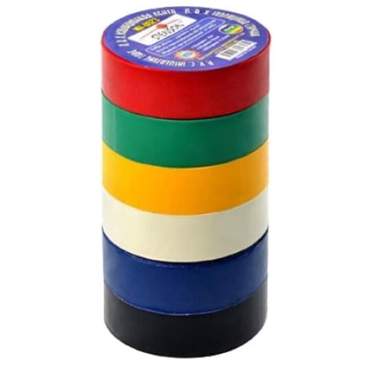 Набор изоленты STENSON MH-0028 ассорти ПВХ 10 шт