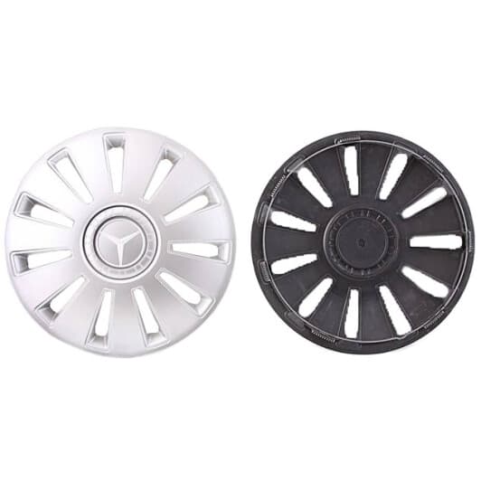 Комплект колпаков на колеса Кенгуру Mercedes-Benz Rex цвет серебристый R15