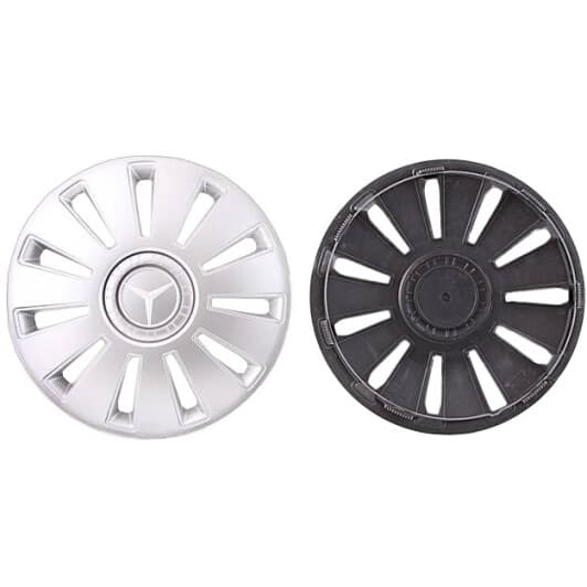 Комплект ковпаків на колеса Кенгуру Mercedes-Benz Rex колір сріблястий R16