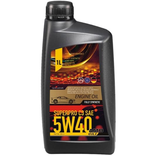 AMB SuperPro C3 5W-40 (1 л) моторное масло