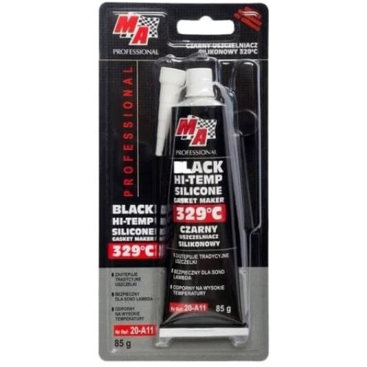 Moje Auto Hi-Temp Silicone герметик черный (85 г)