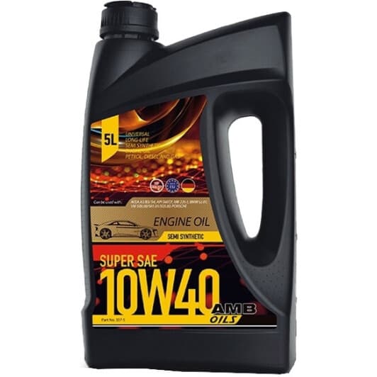 AMB Super Type SN 10W-40 (5 л) моторное масло