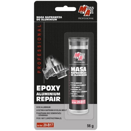 Холодне зварювання Moje Auto Epoxy Aluminium Repair