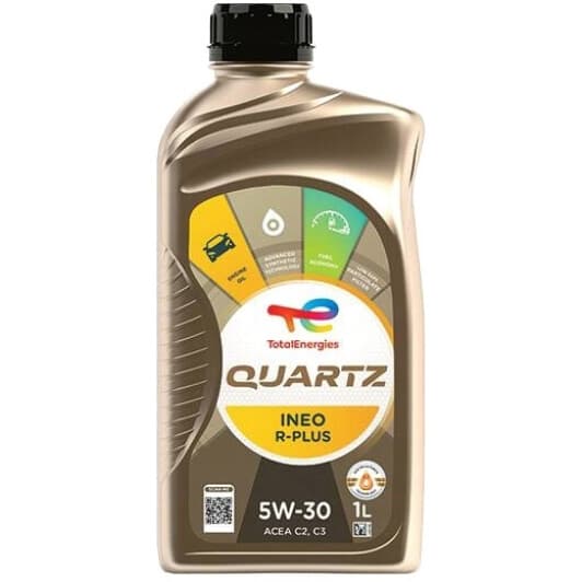 Total Quartz Ineo R-Plus 5W-30 (1 л) моторное масло