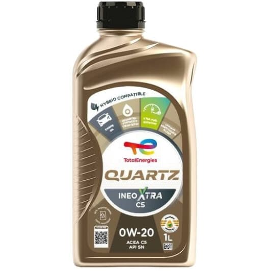 Total Quartz Ineo Xtra C5 0W-20 (1 л) моторна олива