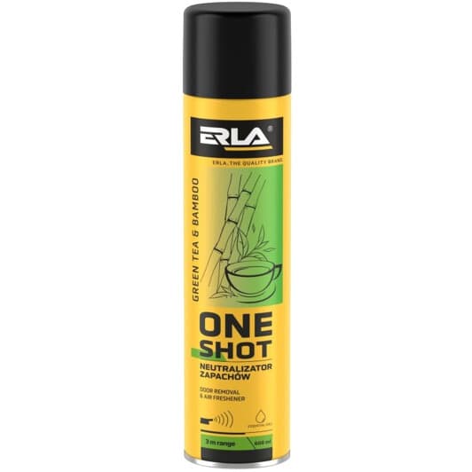 Нейтрализатор запаха ERLA One Shot Green Tea & Bamboo 600