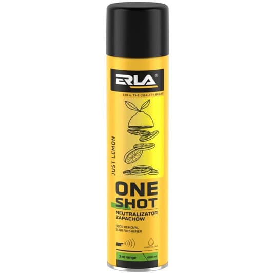 Нейтралізатор запаху ERLA One Shot Just Lemon 600 мл