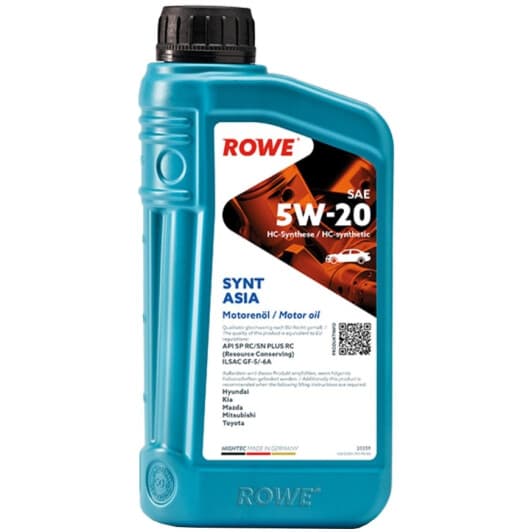 Rowe Synt Asia 5W-20 (1 л) моторна олива