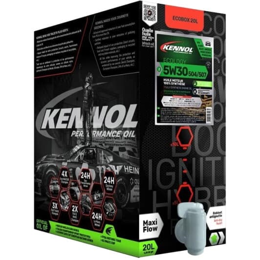 Kennol Ecology 504/507 5W-30 (20 л) моторное масло