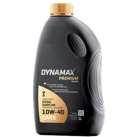 Dynamax Premium SN Plus 10W-40 (1 л) моторна олива
