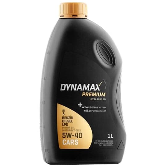 Dynamax Premium Ultra Plus PD 5W-40 (1 л) моторное масло