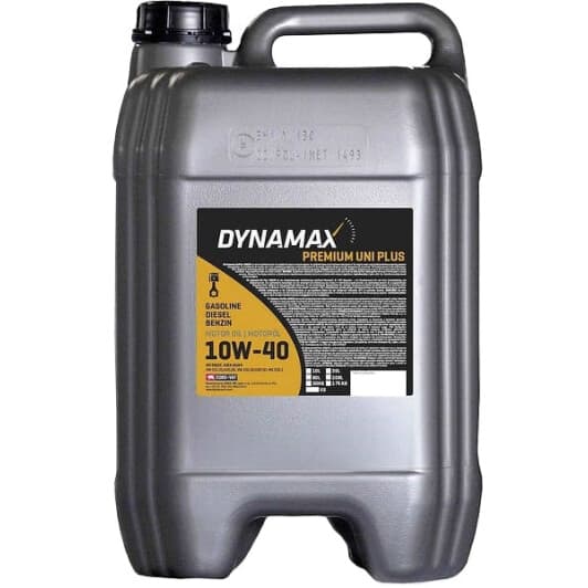 Dynamax Premium Uni Plus 10W-40 (20 л) моторное масло