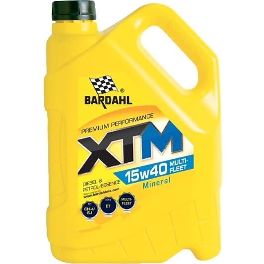 Bardahl XTM Multifleet 15W-40 (5 л) моторна олива