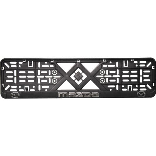 Рамка номерного знака Eurotermix 45567 колір чорний на Mazda