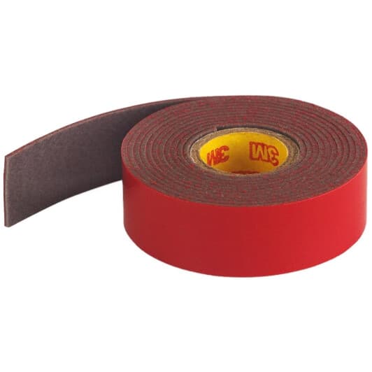 Двухсторонний скотч 3M GT 6008 32324 на пено-акриловой основе 25 мм х 2 м