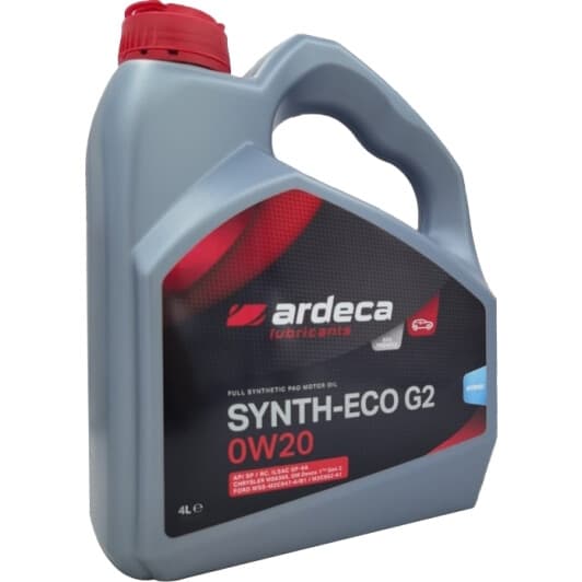 Ardeca Synth-Eco G2 0W-20 (4 л) моторное масло