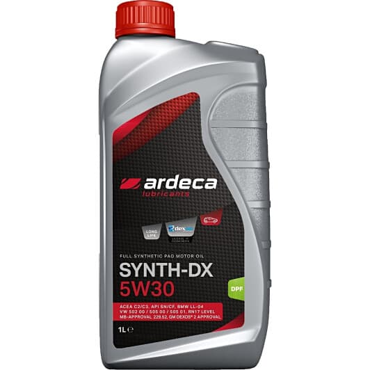 Ardeca Synth-DX 5W-30 (1 л) моторна олива