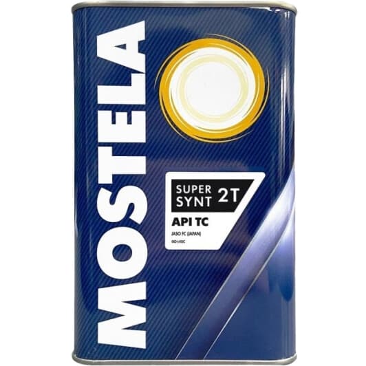 Моторное масло 2T Mostela Super Synt 5W-40 полусинтетическое