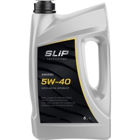 Slip Syntec 5W-40 (4,73 л) моторное масло