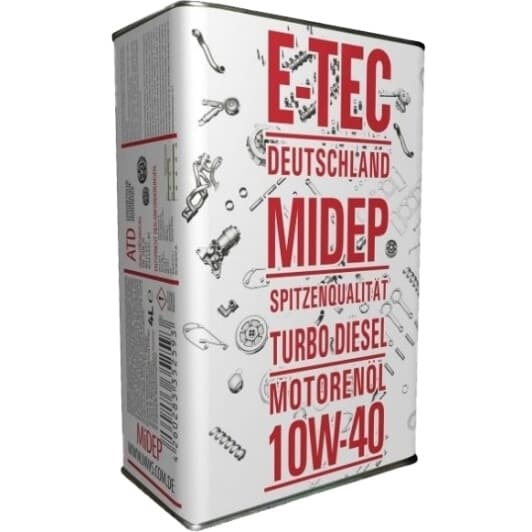 E-TEC ATD 10W-40 (4 л) моторное масло