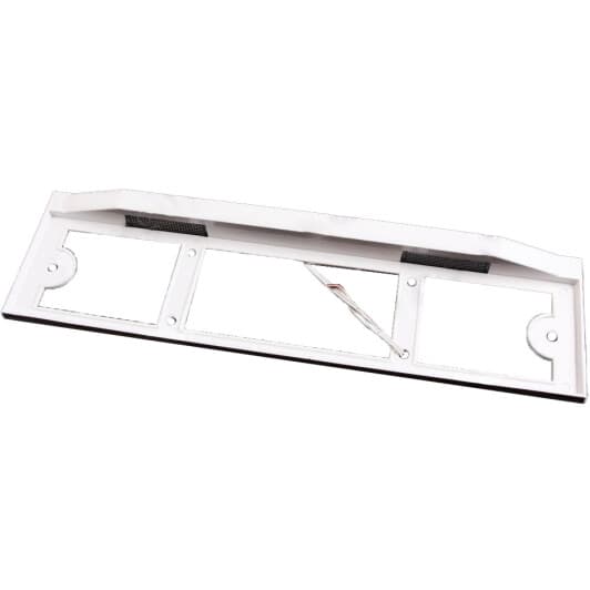 Рамка номерного знака Master Speed 55451 цвет белый