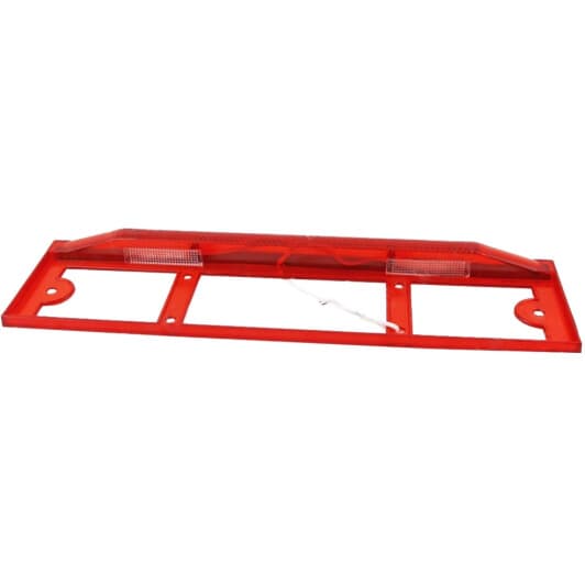 Рамка номерного знака Master Speed 18852 цвет красный