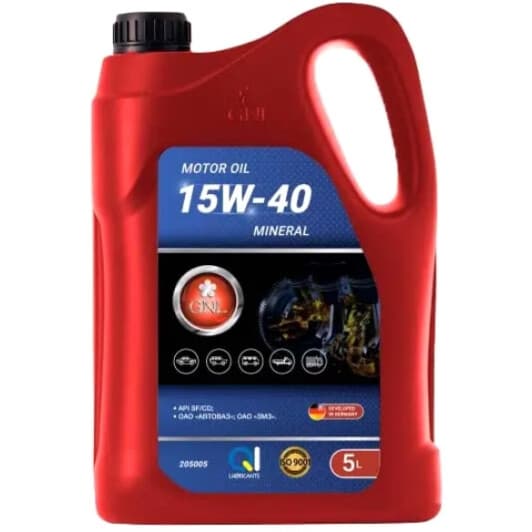GNL Mineral 15W-40 (5 л) моторна олива
