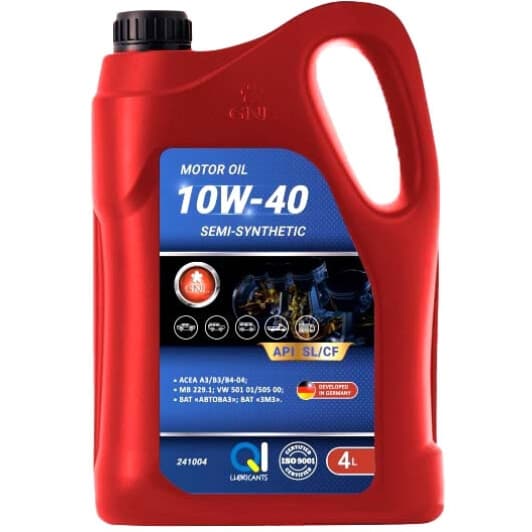 GNL SL/CF 10W-40 (4 л) моторное масло