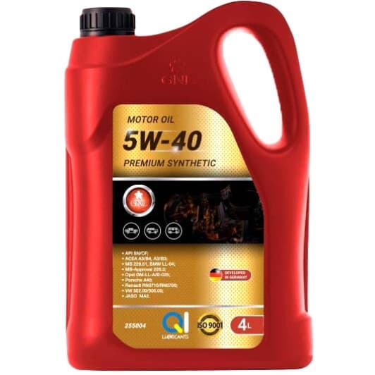 GNL Premium Synthetic 5W-40 (4 л) моторное масло