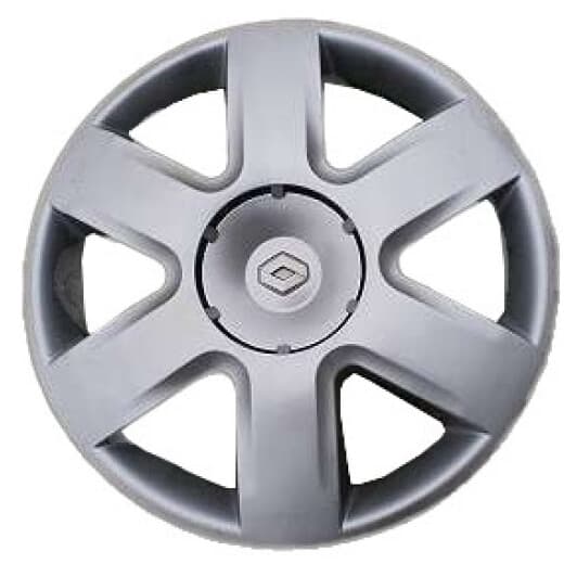 Ковпак на колесо Renault / Dacia Renault Kangoo колір сріблястий R15