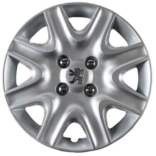 Ковпак на колесо Citroen / Peugeot Peugeot 207 колір сріблястий R15