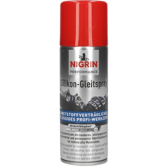 Мастило Nigrin Silicone Spray силіконове