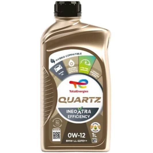 Total Quartz Ineo Xtra Efficiency 0W-12 (1 л) моторное масло