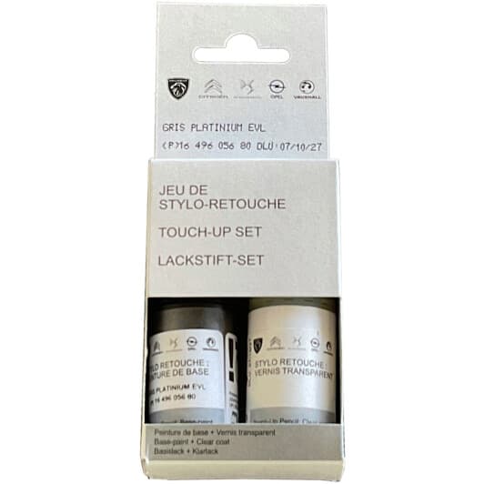 Оригінальний ремонтний комплект ЛФП кузова Citroen / Peugeot Gris Platinium EVL сірий