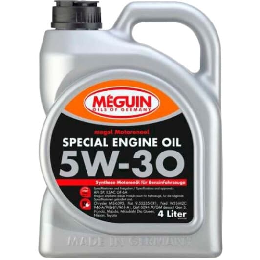 Meguin Special Engine Oil 5W-30 (4 л) моторна олива
