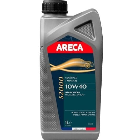 Areca S2000 10W-40 (1 л) моторна олива