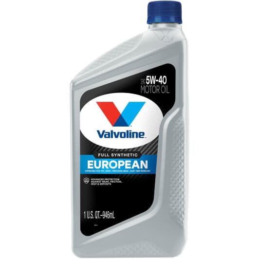 Valvoline European Vehicle Full Synthetic 5W-40 моторное масло