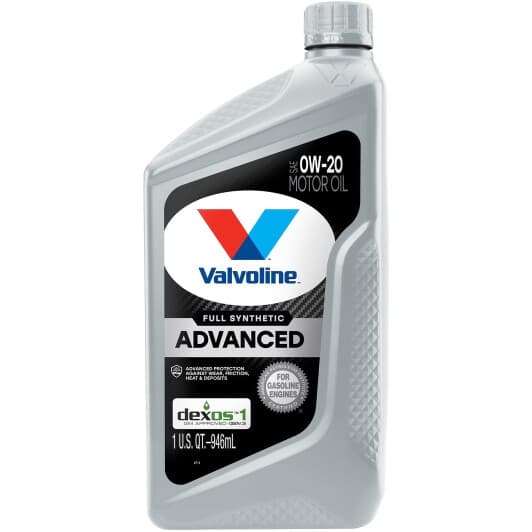 Valvoline Advanced Full Synthetic 0W-20 моторна олива